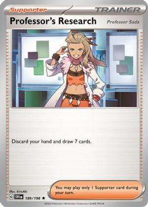 Professor's Research 189/198  Deck Exclusives - Rare