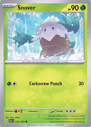 Snover 010/193  SV02 Paldea Evolved - Common