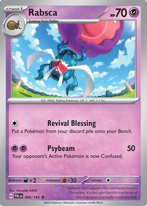 Rabsca 099/193  - Holofoil SV02 Paldea Evolved - Rare