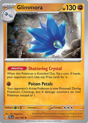 Glimmora 126/193  - Holofoil SV02 Paldea Evolved - Rare