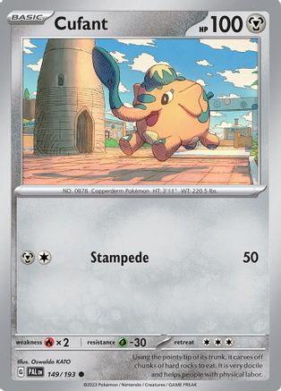 Cufant 149/193  SV02 Paldea Evolved - Common