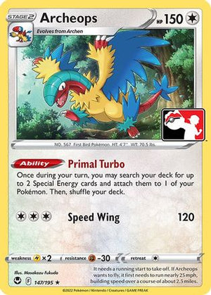 Archeops 147/195  Prize Pack Series Cards - Rare