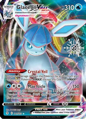 SEALED Glaceon VMAX (Holiday Calendar) 041/203 - Holofoil Miscellaneous Cards & Products - Ultra Rare