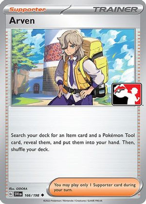 Arven 166/198  - Holofoil Prize Pack Series Cards - Uncommon