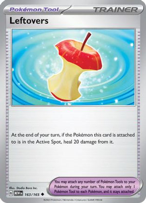 Leftovers 163/165  SV Scarlet & Violet 151 - Uncommon