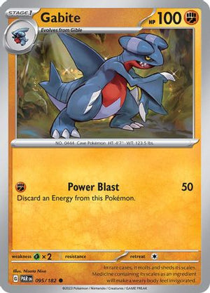Gabite 095/182  SV04 Paradox Rift - Common