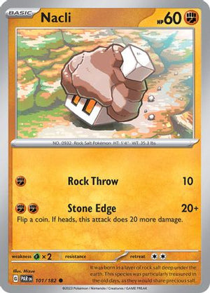 Nacli 101/182  - Reverse Holofoil SV04 Paradox Rift - Common