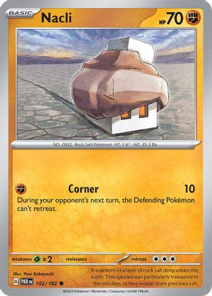 Nacli 102/182  - Reverse Holofoil SV04 Paradox Rift - Common