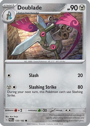 Doublade 132/182  SV04 Paradox Rift - Common