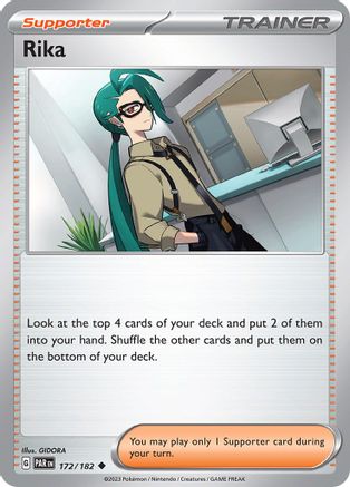 Rika 172/182  SV04 Paradox Rift - Uncommon