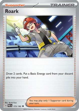 Roark 173/182  - Reverse Holofoil SV04 Paradox Rift - Uncommon