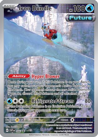 SEALED Iron Bundle 066 - Holofoil SV Scarlet & Violet Promo Cards - Promo