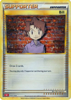 Bill (CLC) 018/034  - Holofoil Trading Card Game Classic - Classic Collection