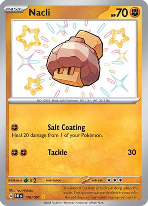 Nacli 176/091  - Holofoil SV Paldean Fates - Shiny Rare
