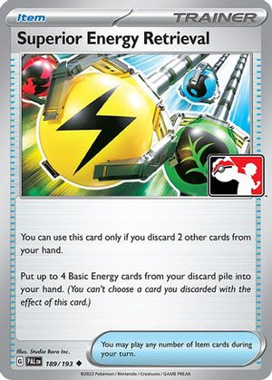 Superior Energy Retrieval 189/193  - Holofoil Prize Pack Series Cards - Uncommon