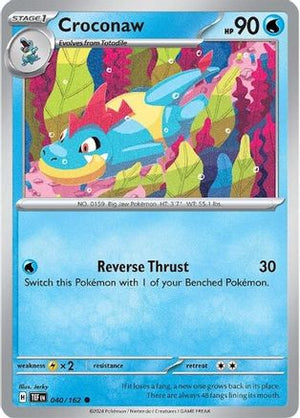 Croconaw 040/162  SV05 Temporal Forces - Common