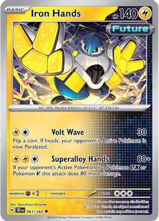 Iron Hands 061/162  SV05 Temporal Forces - Uncommon