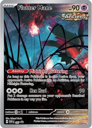 SEALED Flutter Mane 097 - Holofoil SV Scarlet & Violet Promo Cards - Promo