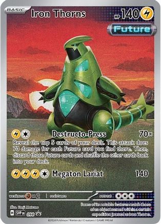 SEALED Iron Thorns 098 - Holofoil SV Scarlet & Violet Promo Cards - Promo