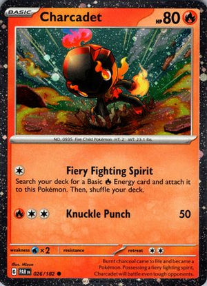 Charcadet (Cosmos Foil) 026/182  - Holofoil Miscellaneous Cards & Products - Promo