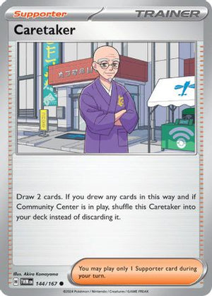 Caretaker 144/167  SV06 Twilight Masquerade - Common