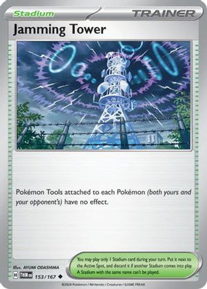 Jamming Tower 153/167  SV06 Twilight Masquerade - Uncommon
