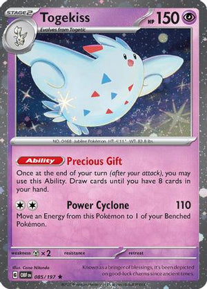 Togekiss (Cosmos Holo) 085/197  - Holofoil Blister Exclusives - Promo