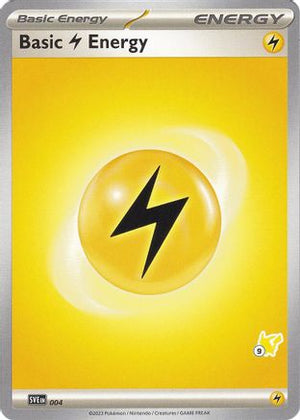 Basic Lightning Energy - Pikachu 9 004  Battle Academy 2024 - Common