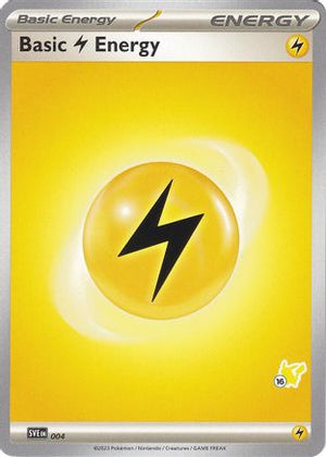 Basic Lightning Energy - Pikachu 16 004  Battle Academy 2024 - Common