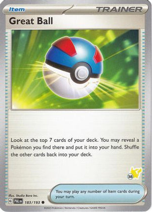 Great Ball - Pikachu 38 183  Battle Academy 2024 - Common