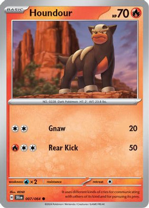 Houndour 007/064  SV Shrouded Fable - Common