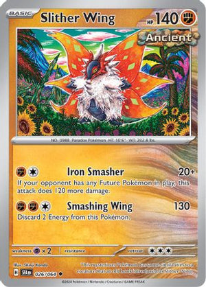 Slither Wing 026/064  - Reverse Holofoil SV Shrouded Fable - Uncommon