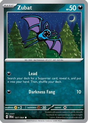 Zubat 027/064  SV Shrouded Fable - Common