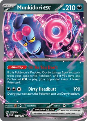 Munkidori ex 037/064  - Holofoil SV Shrouded Fable - Double Rare
