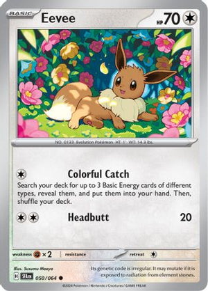 Eevee 050/064  SV Shrouded Fable - Common