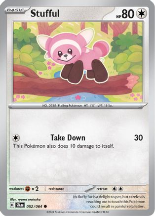 Stufful 052/064  SV Shrouded Fable - Common