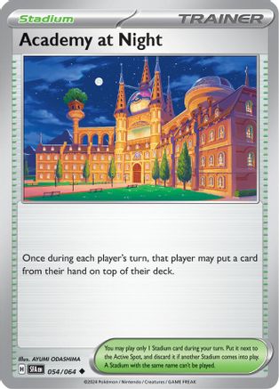 Academy at Night 054/064  SV Shrouded Fable - Uncommon