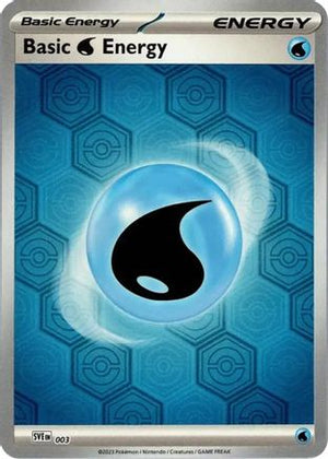 Basic Water Energy 003  - Reverse Holofoil SV Shrouded Fable - Common
