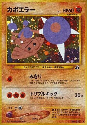 Hitmontop  - Crossing the Ruins Holofoil