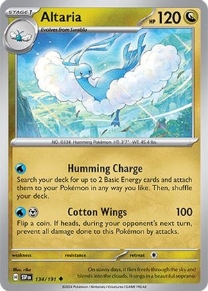 Altaria 134/191  SV08 Surging Sparks - Uncommon
