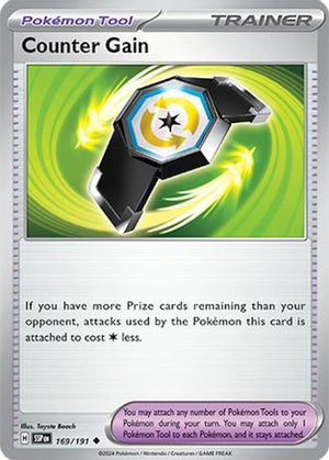 Counter Gain 169/191  SV08 Surging Sparks - Uncommon