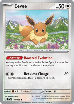 Eevee 143/191  SV08 Surging Sparks - Common