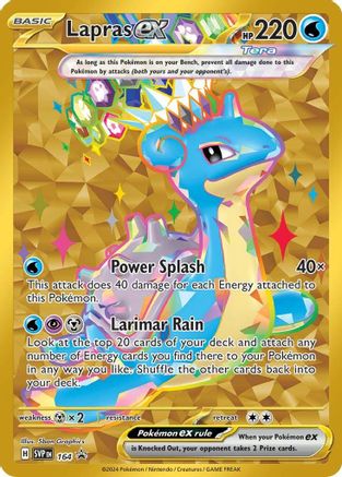 SEALED Lapras ex 164 - Holofoil SV Scarlet & Violet Promo Cards - Promo