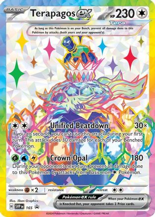 SEALED Terapagos ex 165 - Holofoil SV Scarlet & Violet Promo Cards - Promo