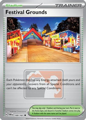 Festival Grounds (League Promo) 149/167  - Reverse Holofoil League & Championship Cards - Uncommon