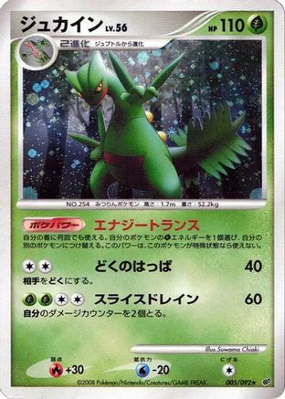 Sceptile (005/092) - Intense Fight in the Destroyed Sky Unlimited Holofoil