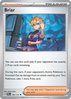 Briar 100/131  SV Prismatic Evolutions - Uncommon