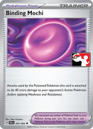 Binding Mochi 055/064  - Holofoil Prize Pack Series Cards - Uncommon