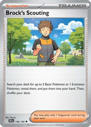 Brock's Scouting 146/159  SV09 Journey Together - Uncommon