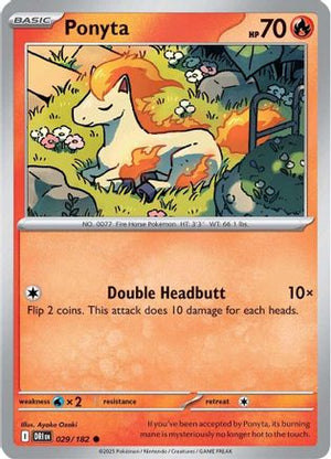 Ponyta 029/182  SV10 Destined Rivals - Common